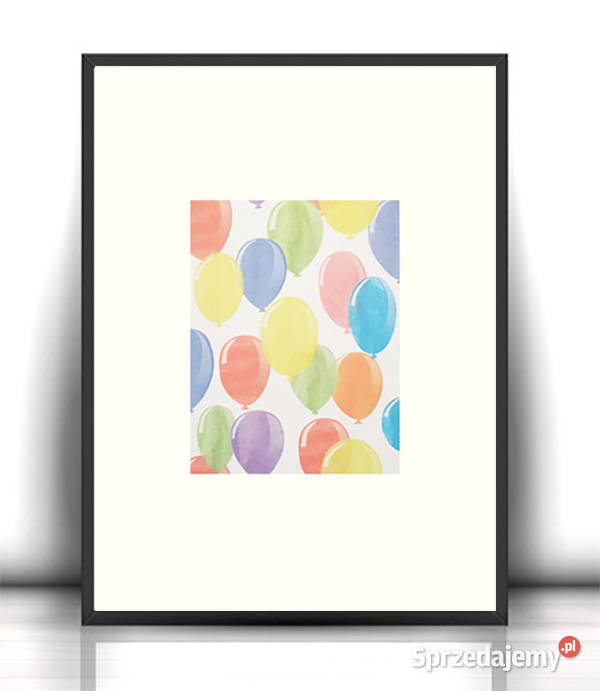 plakat z balonikami plakat dzieci balony obrazek warmińsko-mazurskie Olsztyn