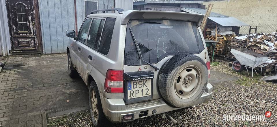 Pajero pinin 18 bg Białystok