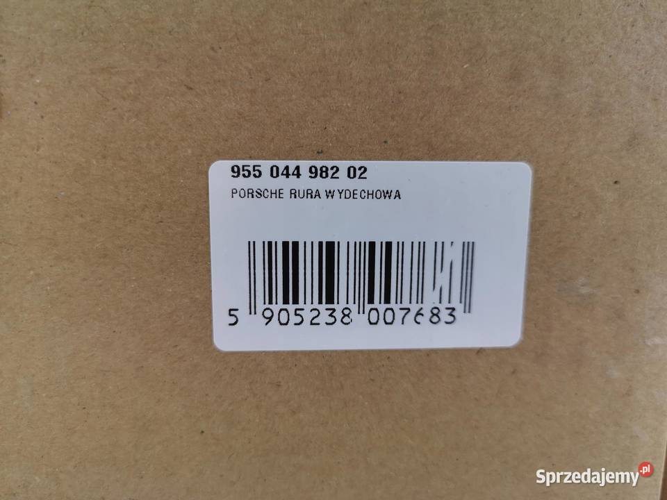 RURA KOŃCÓWKA WYDECHU PORSCHE CAYENNE 20022007 Końcówki wydechu lubelskie sprzedam