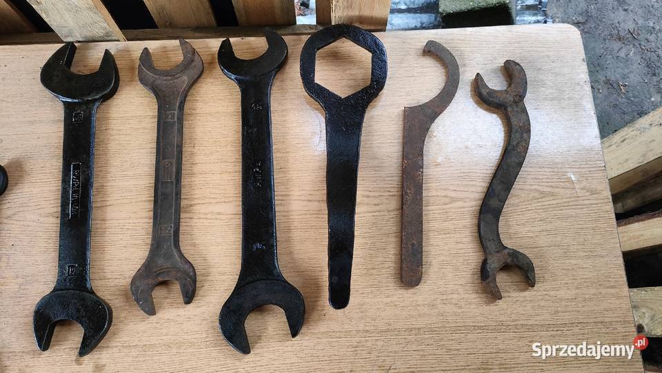 Klucze płaskie 11 różne rozmiary