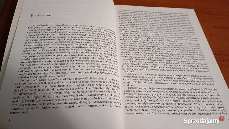 Podstawy krystalografii strukturalnej i Podręczniki pomorskie