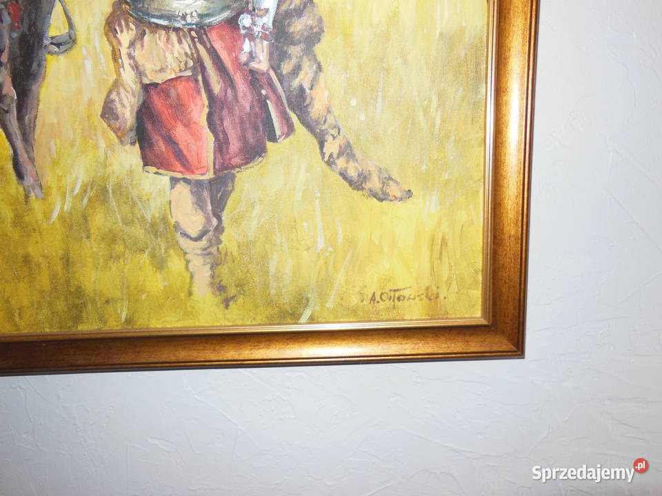 Obraz 50x60 Husarz Artur Orłowski świętokrzyskie Kielce