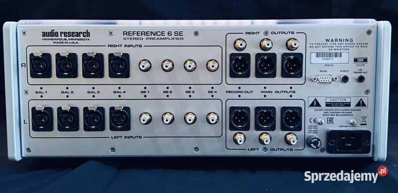 Audio Research Ref 6SE ARC Tube Set Free CONUS Rogów Opolski sprzedam
