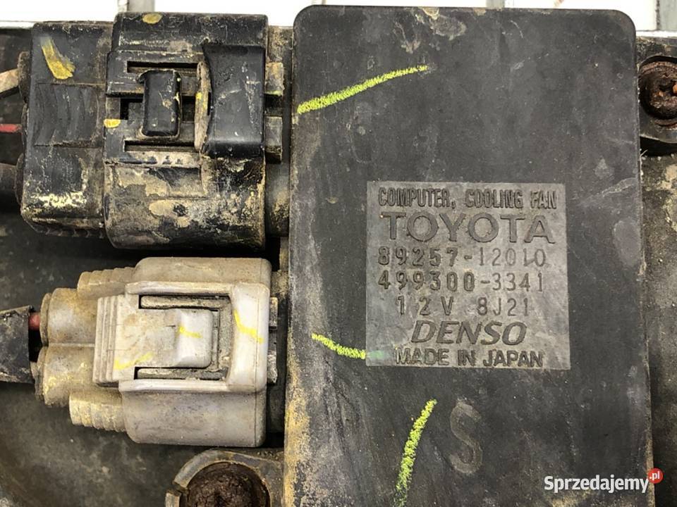 WENTYLATOR CHŁODNICY TOYOTA AURIS I 16 124 0612 podkarpackie