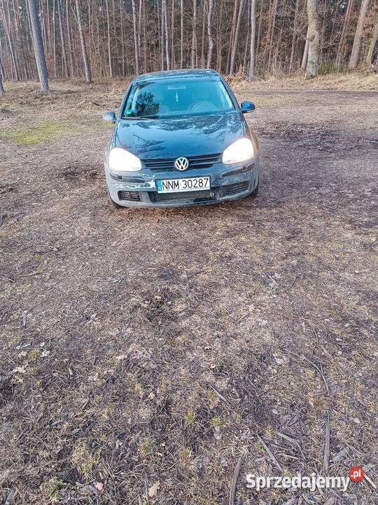 Volkswagen Vw Golf 5 5d 16Mpi LPG przelot Nowe Miasto Lubawskie