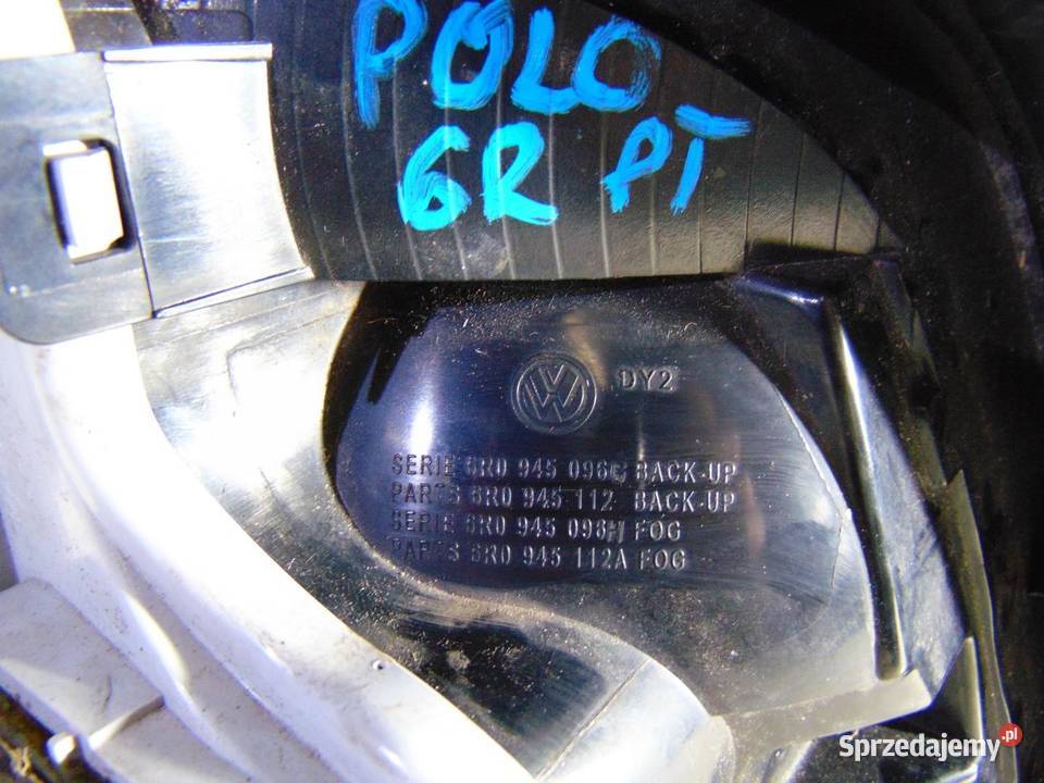 LAMPA PRAWA TYLNA TYŁ POLO V 6R 6R0945096G wielkopolskie