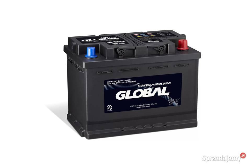 Akumulator Global AGM STARTSTOP 70Ah 760A łódzkie sprzedam