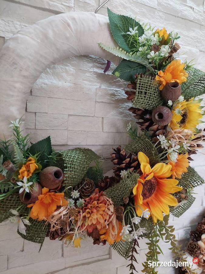 WIANEK ZE SŁONECZNIKAMI Wianki Stargard