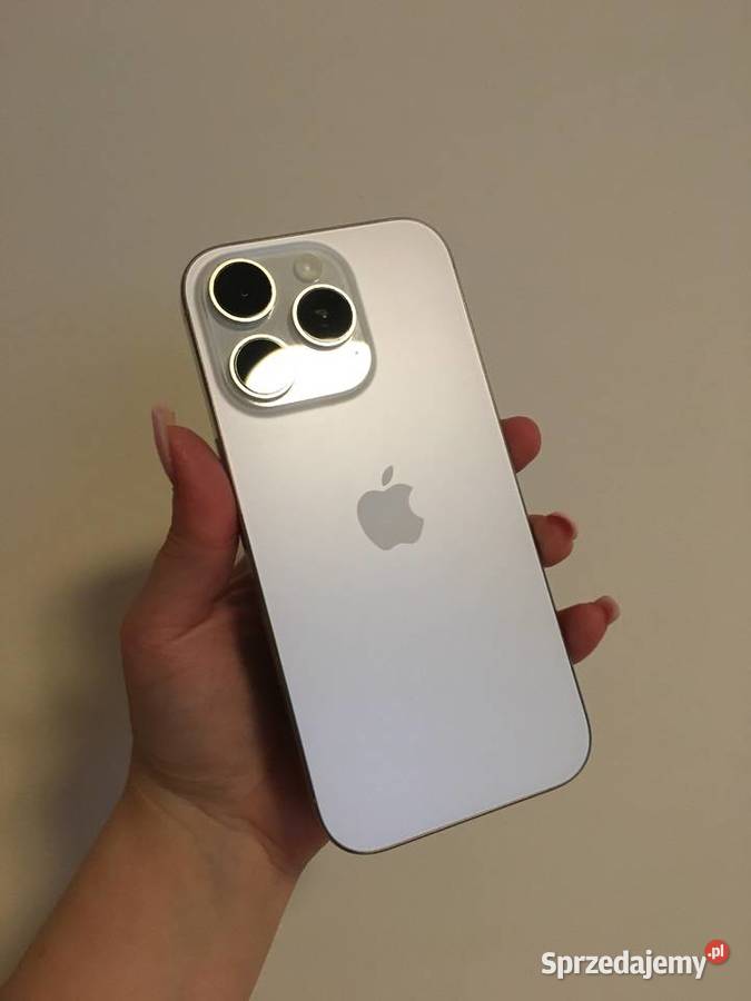 iPhone 16 Pro 128 GB nowy 95 bateria etui Warszawa
