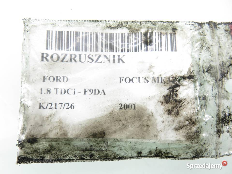 ROZRUSZNIK FORD FOCUS MK1 I 18 TDCi 1S4U11000AA osobowe Układ elektryczny silnika sprzedam