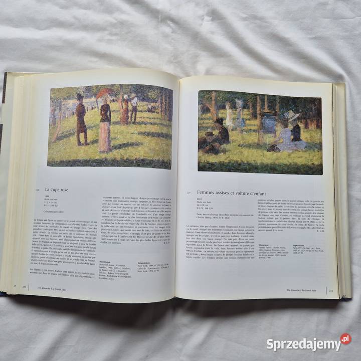 Seurat katalog wystawy w Grand Palais 1991r Brzesko