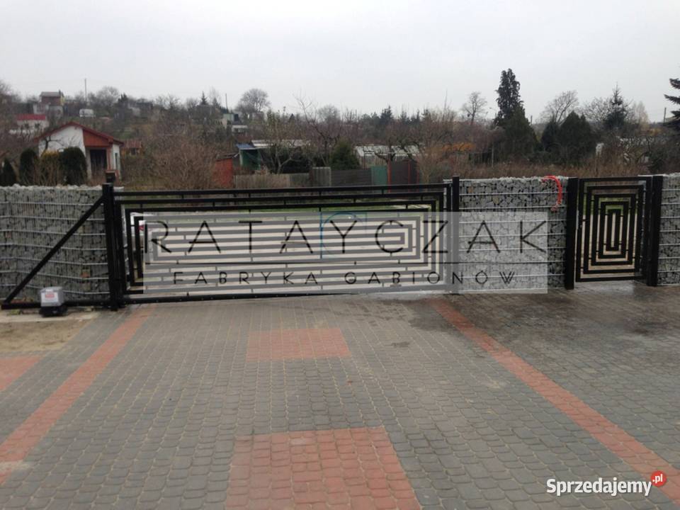 Gabion gabiony Ogrodzenie 240m Frontowe Kosze z sprzedam