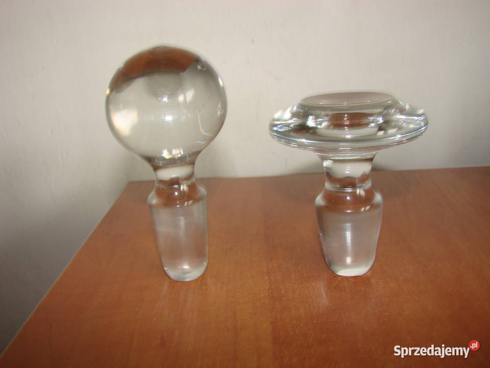 szklany korek karafki pomorskie Pruszcz Gdański