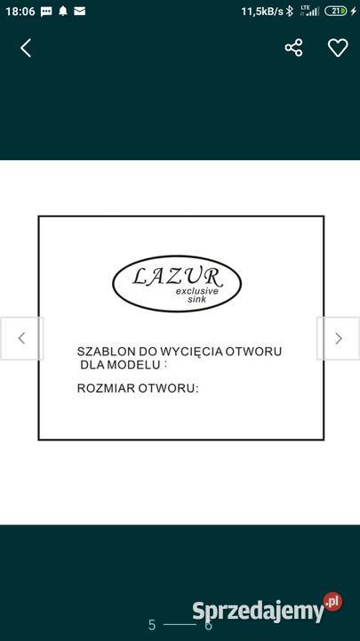 Zlewozmywak LAZUR sprzedam
