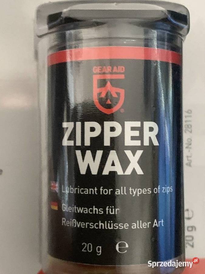 Wosk do zamków błyskawicznych Ziper Wax śląskie Bytom