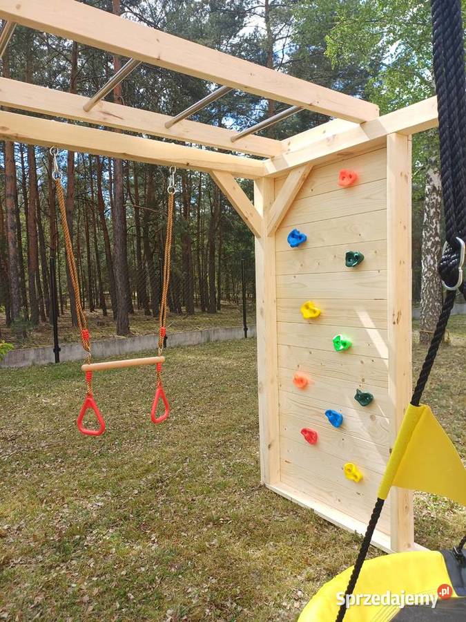 MEGA Plac zabaw Małpi Gaj OLI wspinaczki wieża Płock
