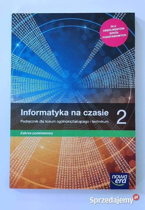 Informatyka na czasie 2 podręcznik liceum Warszawa
