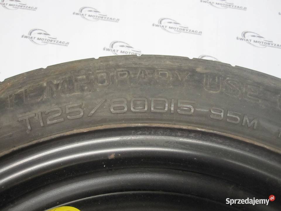 ELANTRA VI VII koło dojazdowe 1258015 95M 5x1143 Koła dojazdowe