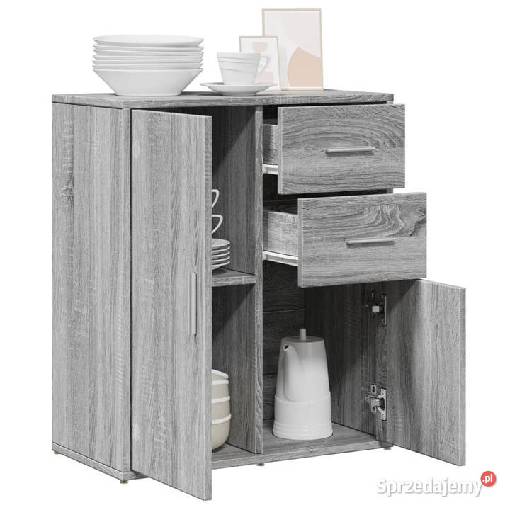Szafka szary dąb sonoma 60x31x70 materiał Warszawa