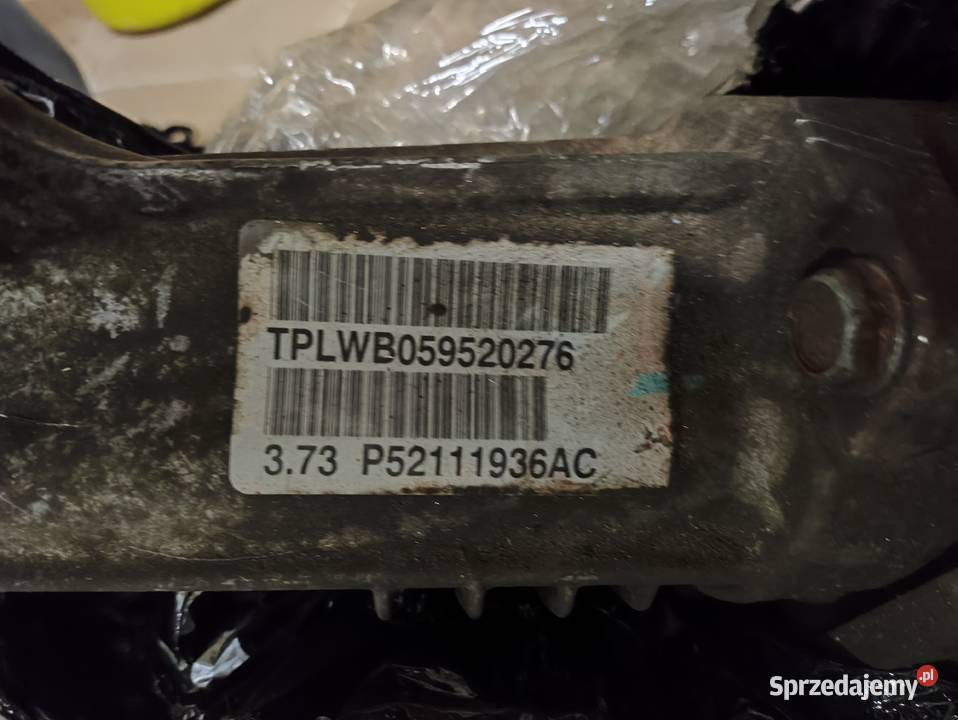 Przedni most C200FE 373 Quadra Drive II Jeep Mosty Części samochodowe