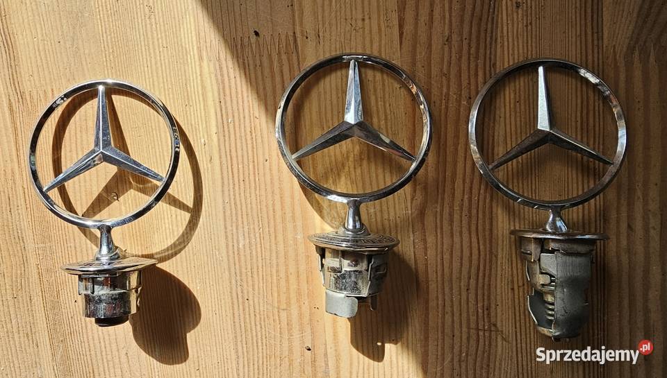 Oryginalny znaczek Mercedesa na maskę celownik Karoseria zachodniopomorskie Koszalin