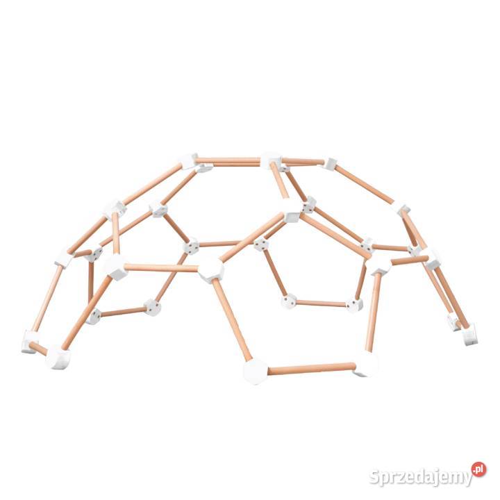 kopuła wspinaczkowa XL drewnobiały Drewno  małopolskie Kraków