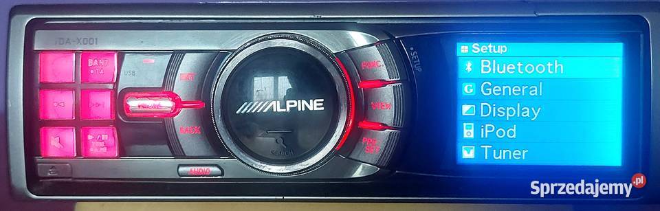 Alpine IDAX001 USBKlasykWłasne tło wielkopolskie Kępno