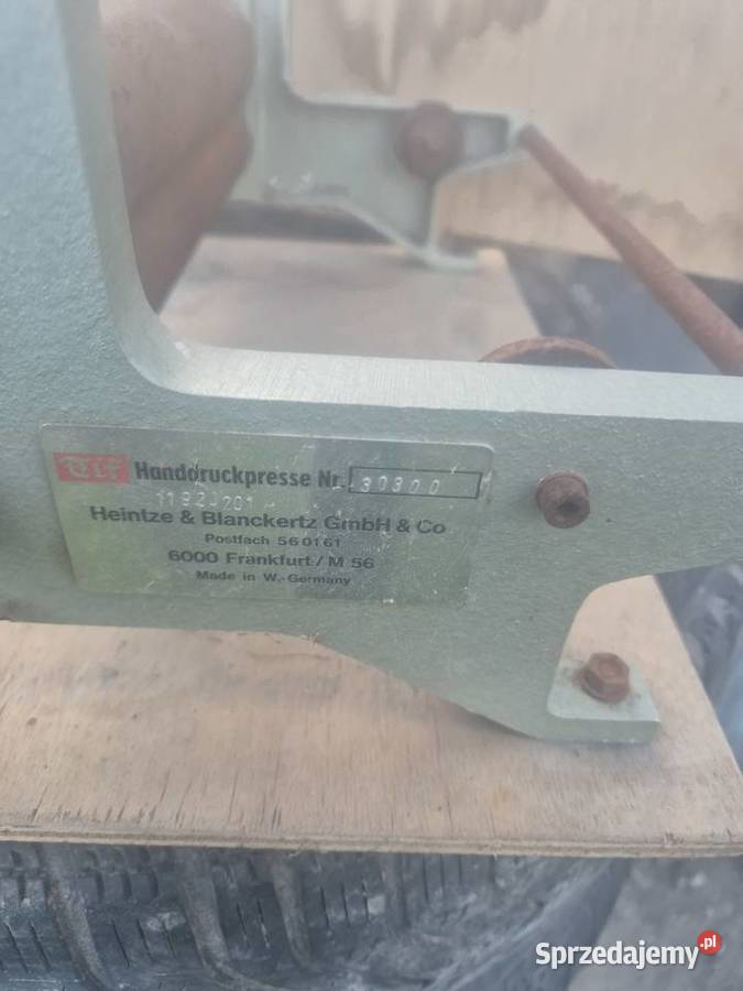 Prasa drukarnia Nielisz