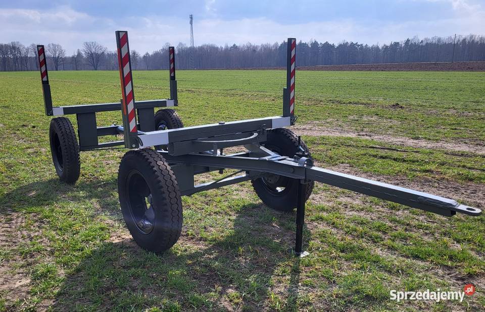 Dłużyca do drewna wóz metalowy Woźniki
