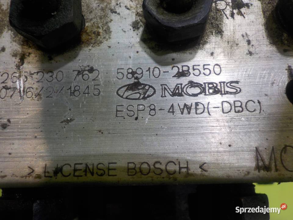 SANTA FE II LIFT 22 CRDI 11r pompa ABS Układ hamulcowy mazowieckie Suków