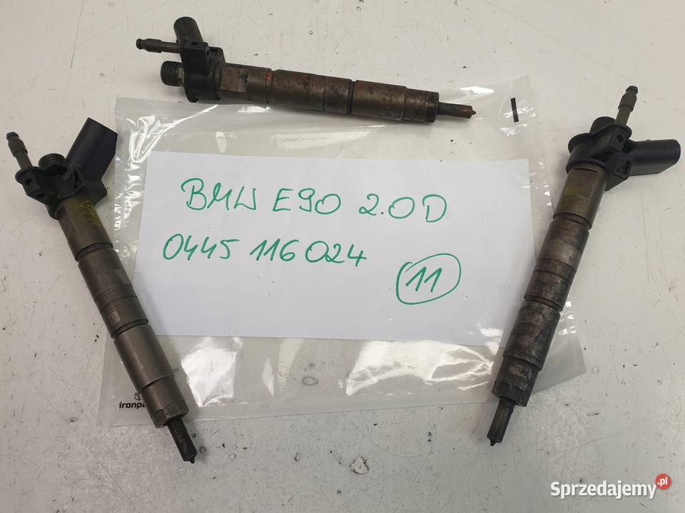 WTRYSKIWACZ BMW E90 E91 20 D wtrysk 0445116024 lubelskie