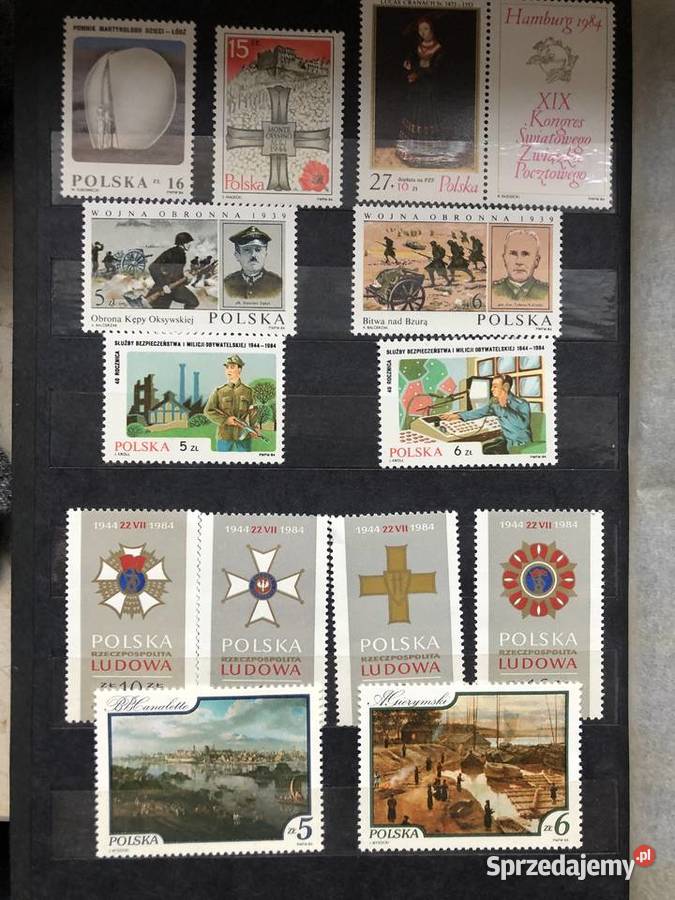 Klaser ze znaczkami Piaseczno