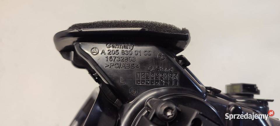 MERCEDES GLC W253 X253 KANAŁ SILNICZEK NAWIEWU