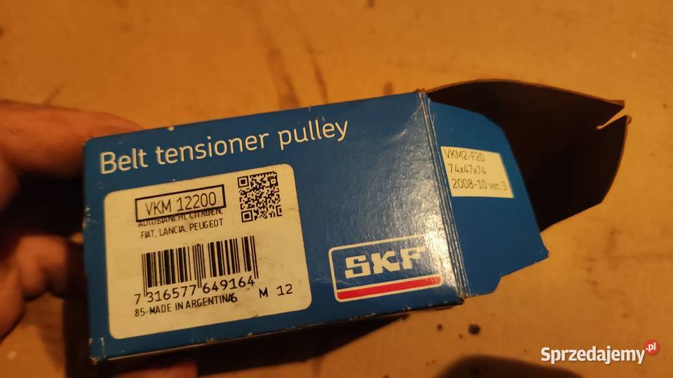 Rolka napinająca paska rozrządu SKF VKM 12200 osobowe Brzostów