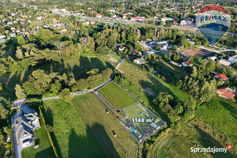 Działka budowlana 1148 m z warunkami zabudowy Jaktorów