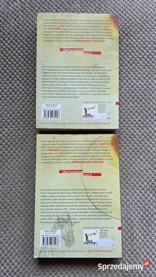 komplet t 1 i 2 Old Surehand Karol May Kultura i Rozrywka Kraków