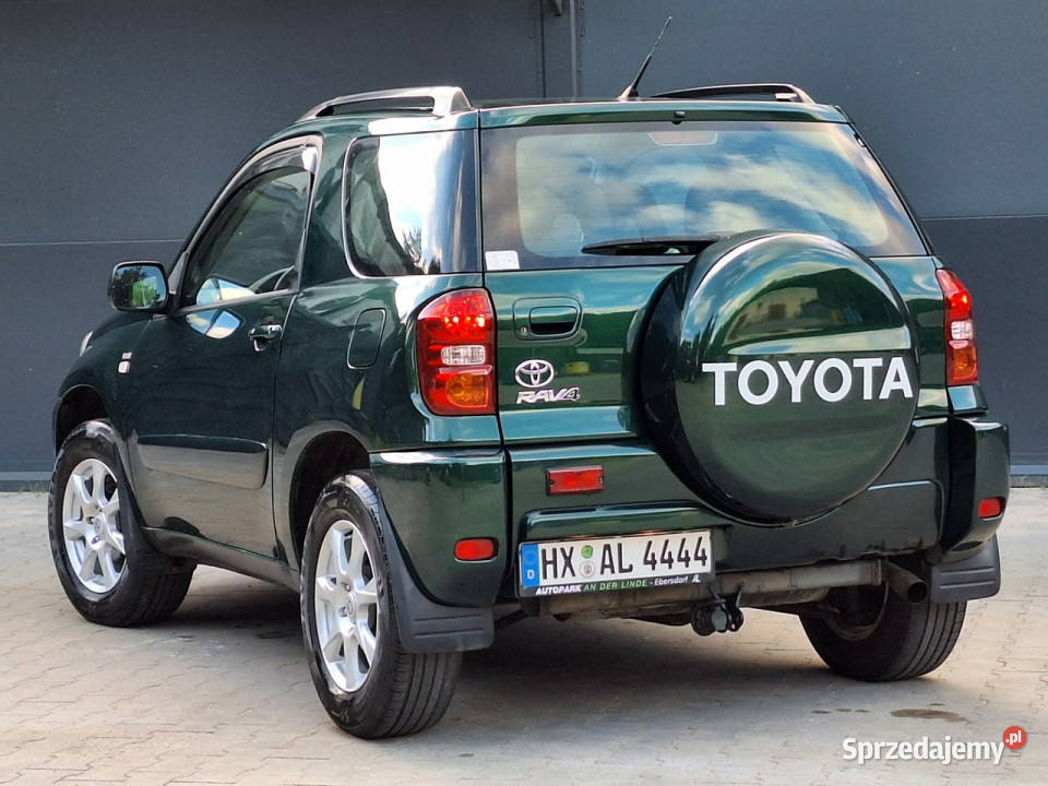 Toyota RAV4 4X4 benzyna 20VVTi z Niemiec stan II napęd 4x4 Toyota warmińsko-mazurskie Olsztyn