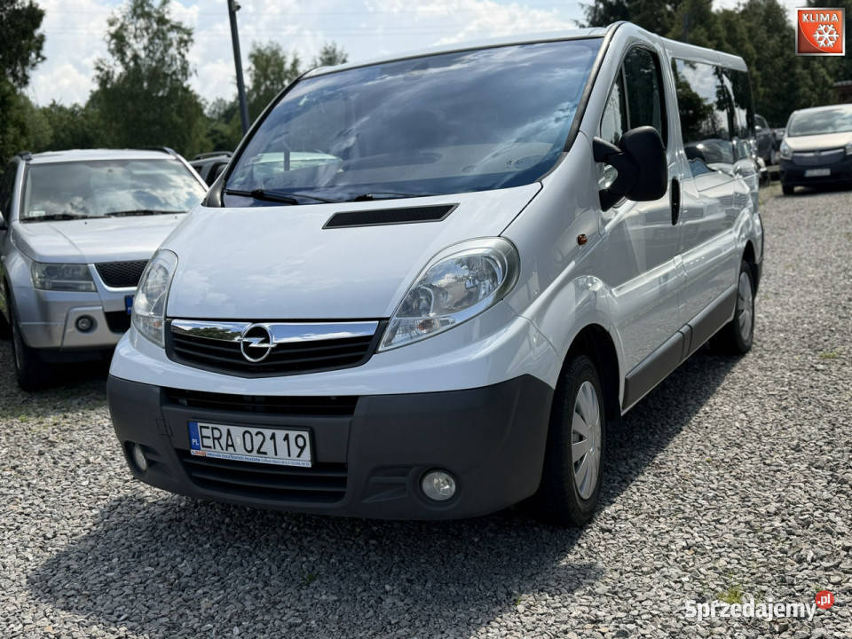 Opel Vivaro 20 benzyna 115 9 osobowy klima I Vivaro Łodygowice