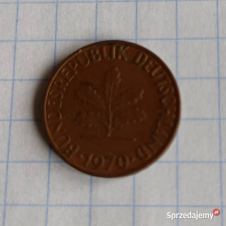 1 FENIG 1 PFENNIG 1970 D NIEMCY Piszczac