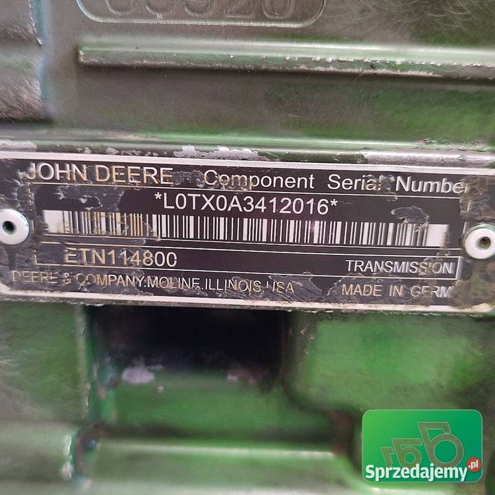 Skrzynia biegów POWRQUAD ETN114800 John Deere