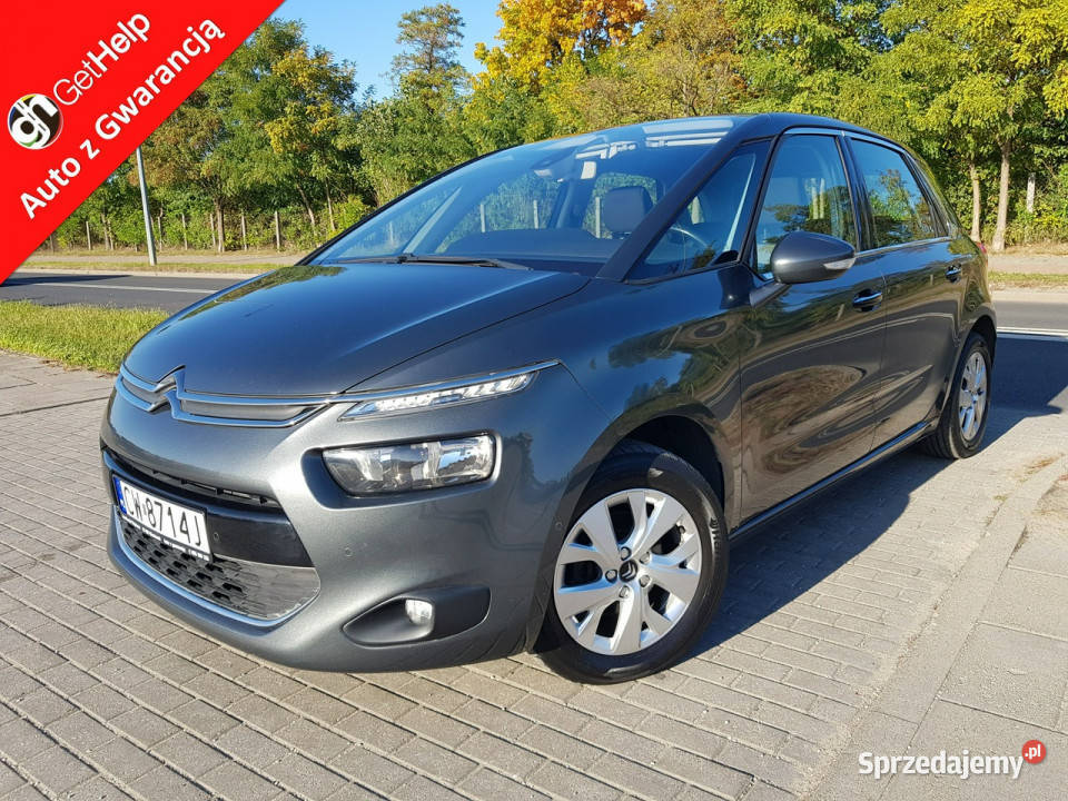 Citroen C4 Picasso 16 Benzyna Nawigacja Kamera wielofunkcyjna kierownica Włocławek