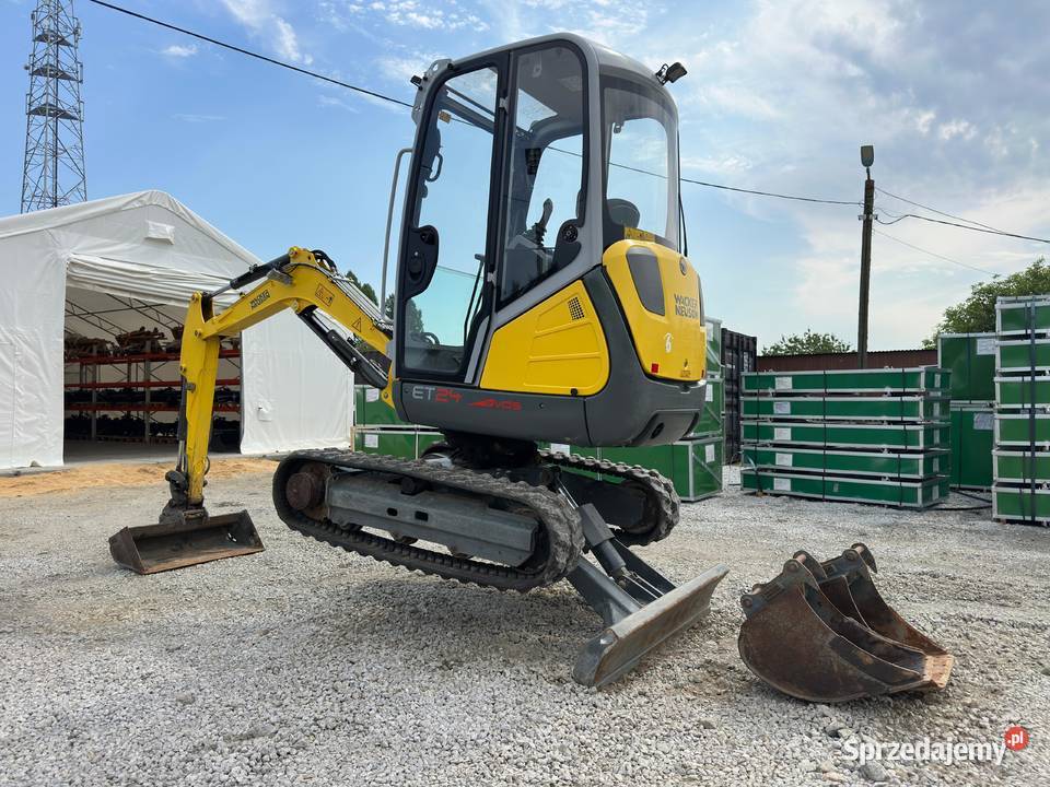 Wacker Neuson ET24 Minikoparka VDS z 2024 roku łódzkie