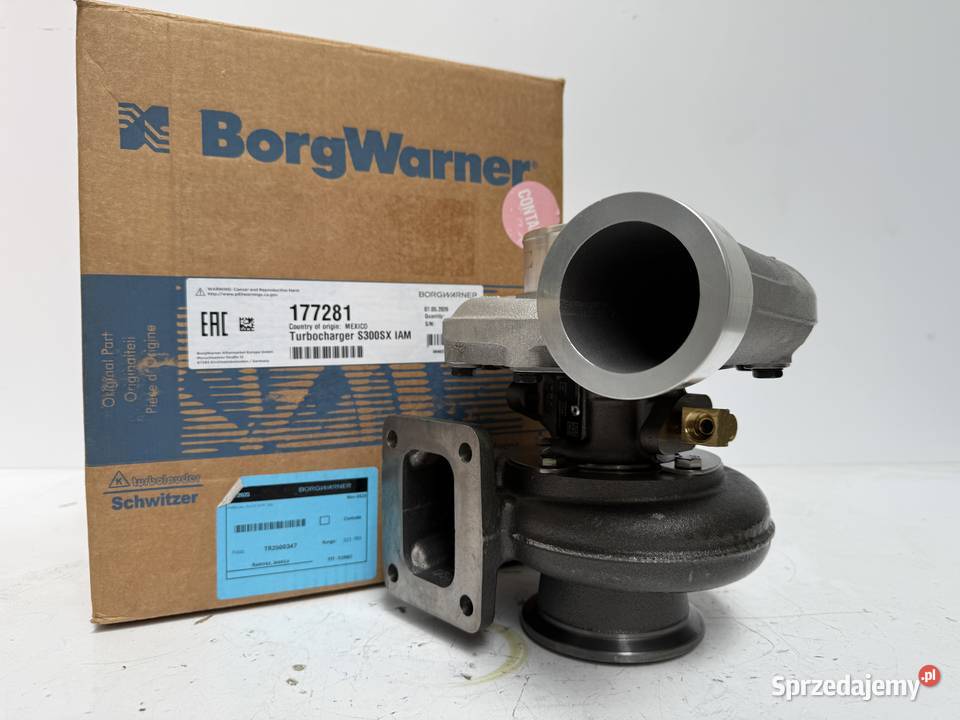 Nowa turbosprężarka SCHWITZER 174222 177281 mazowieckie Siedlce