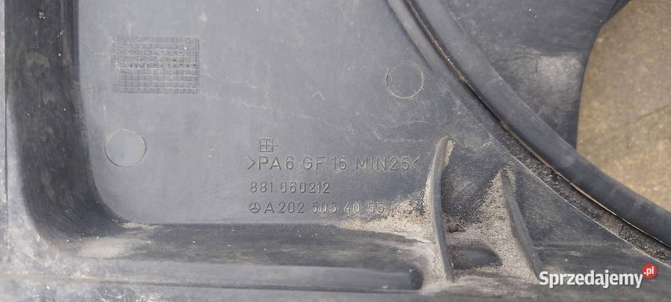 Wentylator chłodnicy mercedes w202 22 cdi Zbąszyń sprzedam