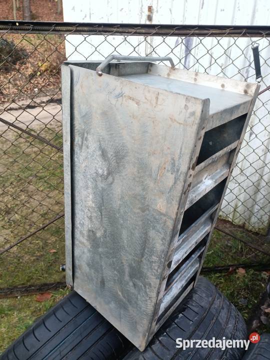 Skrzynka ocynkowana na akumulator pomorskie