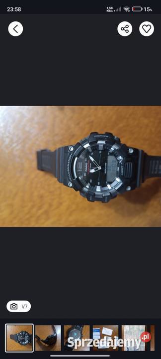 Zegarek casio Markowa