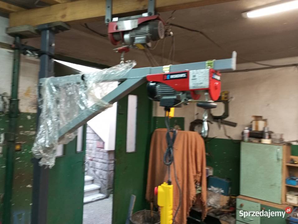 Wyciągarka elektryczna budowlana Wiskhers 100 Przecław