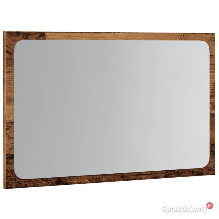 Lustro łazienkowe z LED stare drewno 60x85x38 mazowieckie sprzedam
