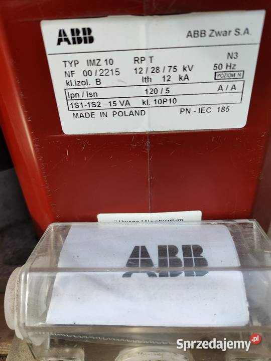 Przekładnik napięciowy prądowy ABB różne typy 15 Kraków