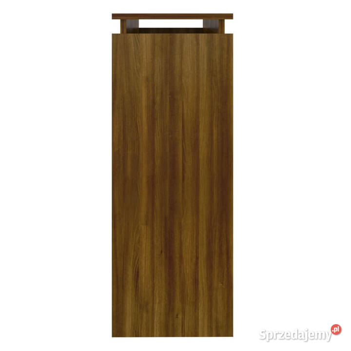 Stolik konsolowy brązowy dąb 102x30x80 WM815221 Warszawa